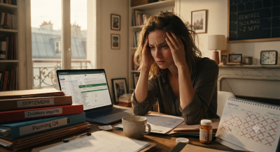 Le syndrome de la rentrée : quand le stress se bloque dans les cervicales et le dos
